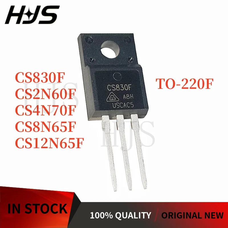 10PCS ใหม่ CS4N70F CS4N70 4N70F CS2N60F CS2N60 2N60F CS8N65F CS8N65 8N65F CS12N65F CS12N65F CS12N65F
