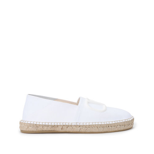 Valentino/Valentino Mens Fabric Flat Shoes Linen Shoes Bucket Shoes VY2S0B73 QCV