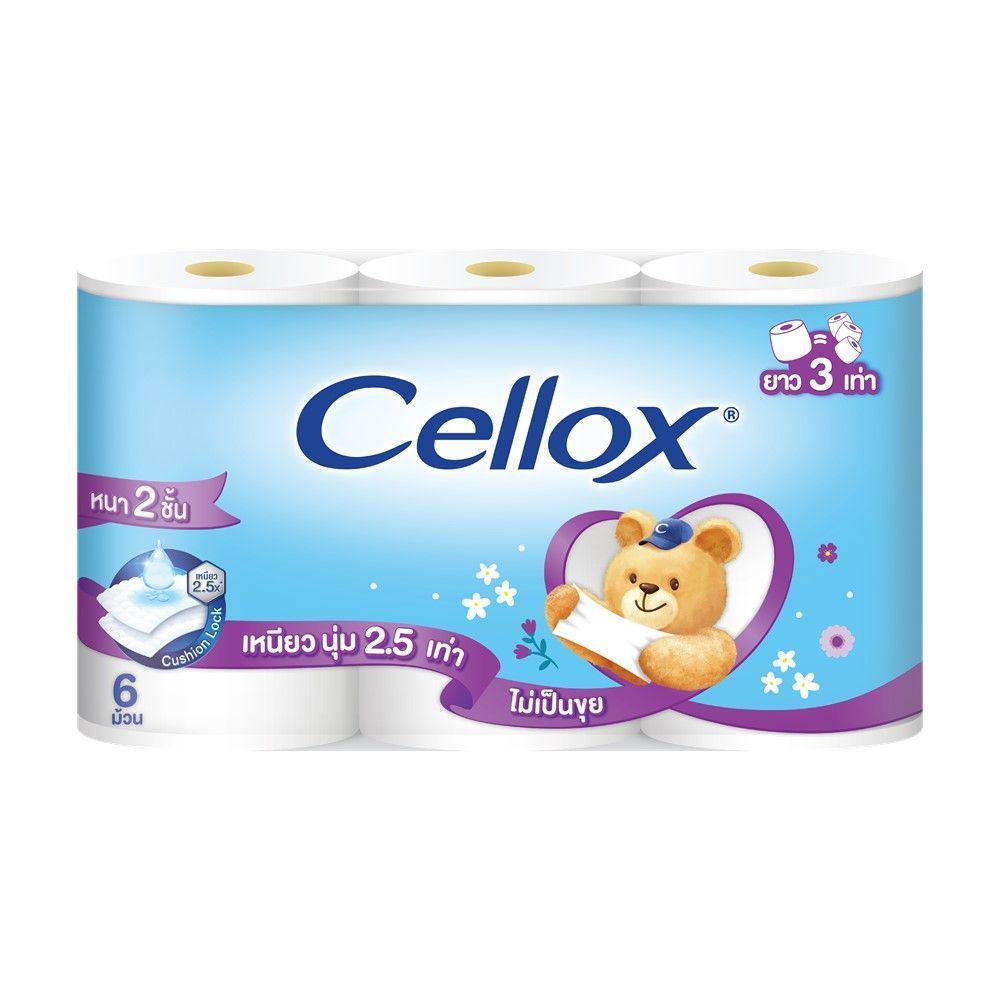 [สินค้าส่งด่วน] เซลล็อกซ์ ไจแอนท์ 24 ม้วน CELLOX PURIFY GIANT 24 ROLLS