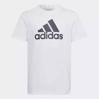 adidas ไลฟ์สไตล์ เสื้อยืดผ้าฝ้าย Essentials Big Logo เด็ก สีขาว IB1670