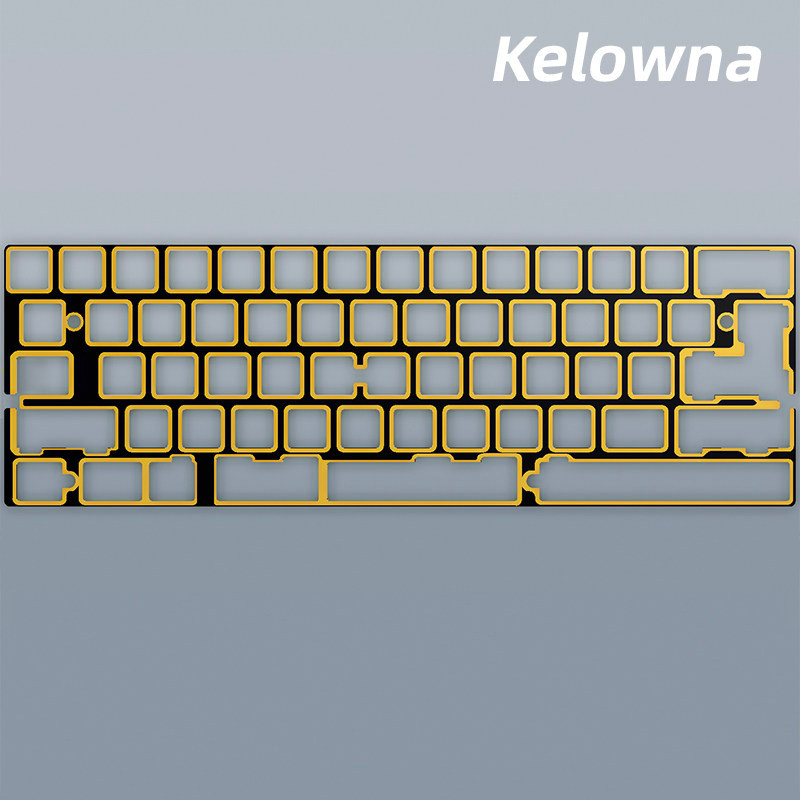 คีย์บอร์ด keyboard keyboard mechanical Kelowna ที่กําหนดเองคีย์บอร์ด Sinking Gold Glass Fiber ตําแหน