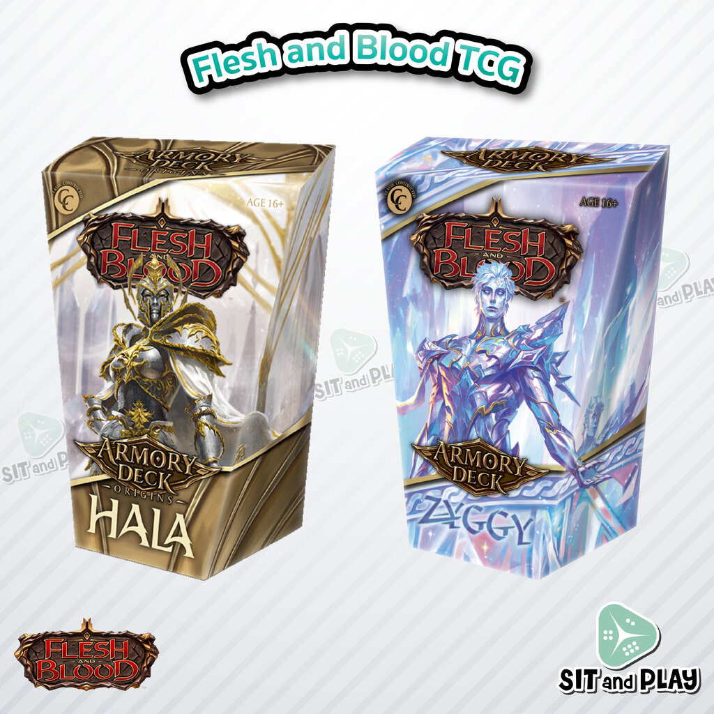 FAB TCG - Armory Deck : Zyggy / Armory Deck Origin : Hala เด็คพร้อมเล่น Flesh and Blood TCG