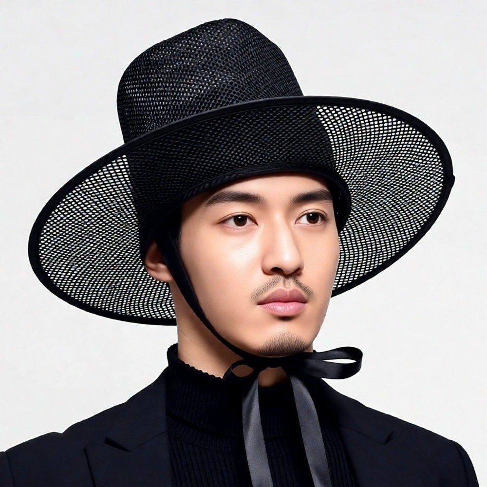 ALLGOODS แบบดั้งเดิมเกาหลี Gat หมวก รูปที่ 7
