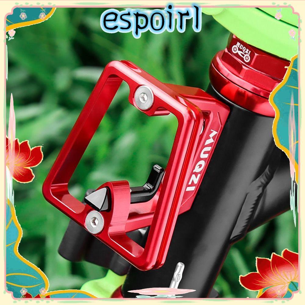 ESPOIR จักรยานพับ Front Carrie, อลูมิเนียมอัลลอยด์ทนทานชั้นวางหน้าจักรยาน, เปลี่ยน DIY อะไหล่อะแดปเตอร์เมาท์จักรยาน
