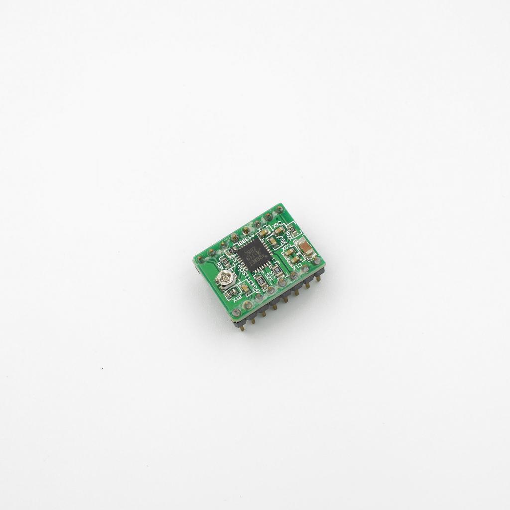 A4988 Stepper Motor Driver Mini บอร์ด ไดรฟ์มอเตอร์ จิ๋ว สีเขียว แดง + ฮีตซิ้ง