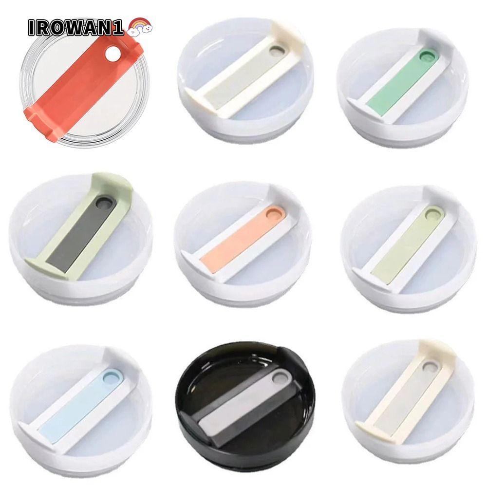 IRWAN1 1 ชิ้นถ้วยหมวก, สําหรับ Staney 40Oz Splash Proof ฝาครอบขวด, Multicolor Themos Timber ฝาพลาสติก