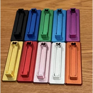 ขาตั้งการ์ด PSA/CGC 35PT อลูมิเนียม, ขาตั้งที่วางโลหะแสดงผลแม่เหล็ก, ชั้นวางเคสป้องกันการ์ดรองรับเสถียร