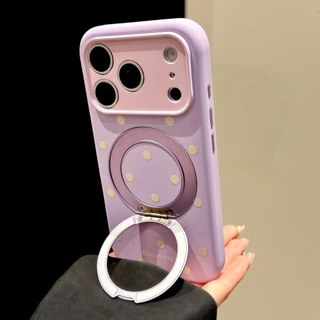 สีซิลิโคนเหลวปิดกั้น 360° เคสขายึดหมุนได้สําหรับ ไอโฟน 17 16 15 14 มือโปร สูงสุด ฝาครอบกันกระแทกแม่เหล็ก