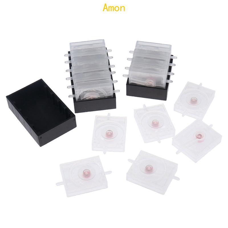 Amon Inkjet Printer Check Adapter ป้องกันการไหลย้อนกลับ One Way Adapter Ink Damper Ink Control 4 สี 