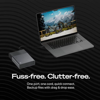 Seagate One Touch External Hard Drive Desktop HDD USB-C รองรับ Windows/macOS พร้อม Rescue Recovery(STNB)