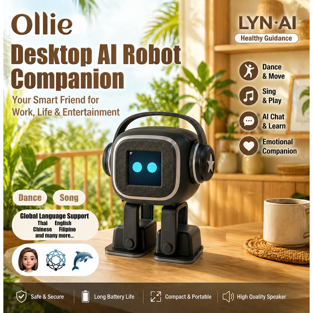 หุ่นยนต์ AI EMO สำหรับเด็ก ของเล่นพูดได้ DIY เสริมพัฒนาการ ของขวัญวันเกิดเด็ก