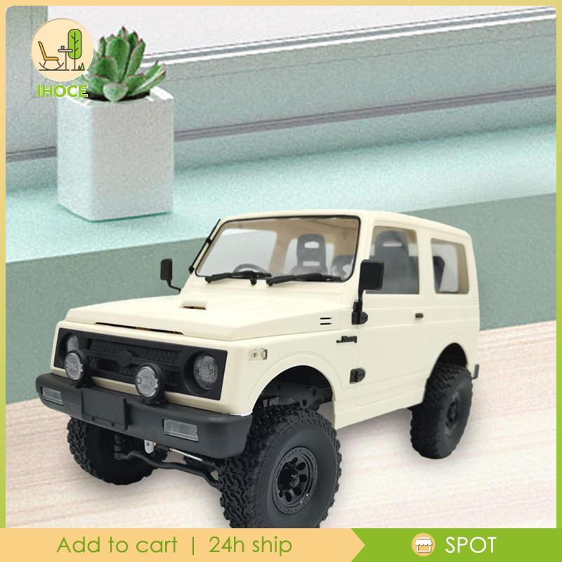 [Ihoce] WL01 1:10 RC รถบรรทุก C74 4WD ปีนเขารถพวงมาลัยควบคุมของเล่นไฟฟ้าสําหรับสาวเด็กเด็ก Party Fav