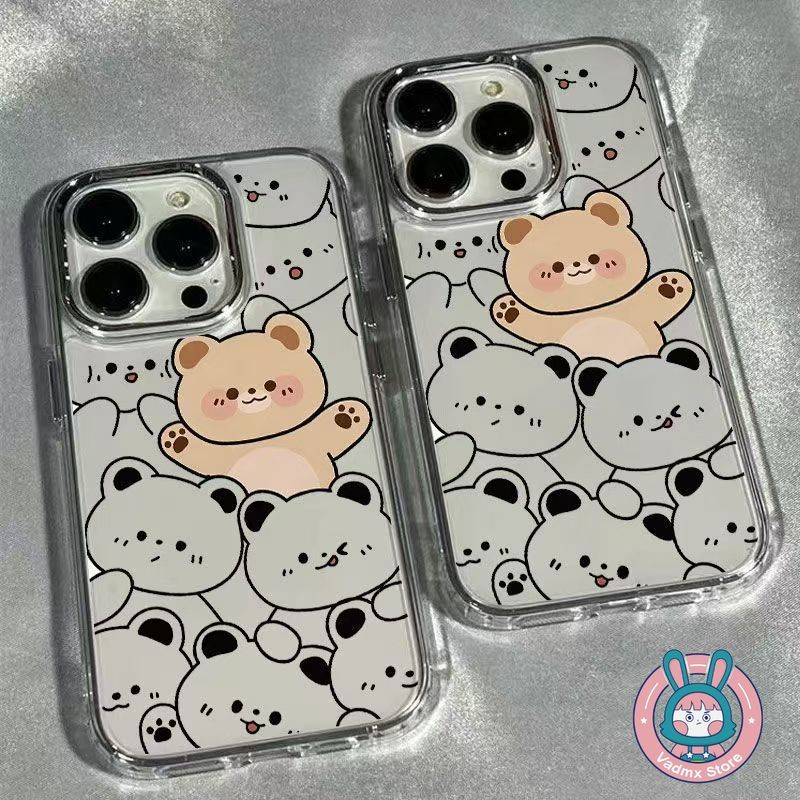 หมีน่ารักเคสโทรศัพท์สําหรับ Xiaomi Poco X8 M8 F8 X7 M7 Pro Plus F7 Ultra X6 F6 F5 M6 M5S X5 M4 X4 M3
