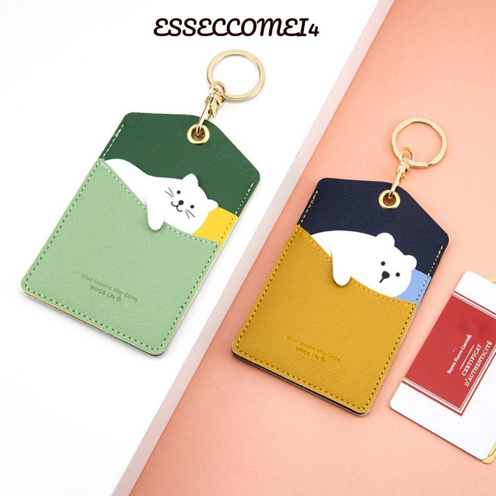 ESSECCOMEI4 ฝาครอบการ์ดแบบครีเอทีฟสำหรับบัตรต่างๆ และกุญแจ