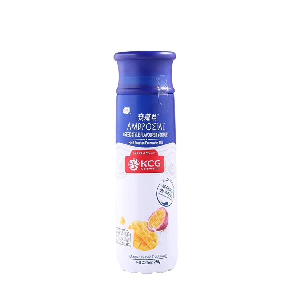 [สินค้าส่งด่วน] แอมโบรเซียล กรีกโยเกิร์ต รสมะม่วงเสาวรส 230 กรัม AMBROSIAL GREEK YOGURT MANGO PASSION 230 G
