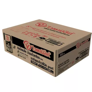[สินค้าส่งด่วน] ไวตามิลค์ดับเบิ้ลแบล็คงาดำ(กล่อง)300มล แพ็ค 36 VITAMILK DOUBLE BLACK SESAME 300(BOX) PACK 36