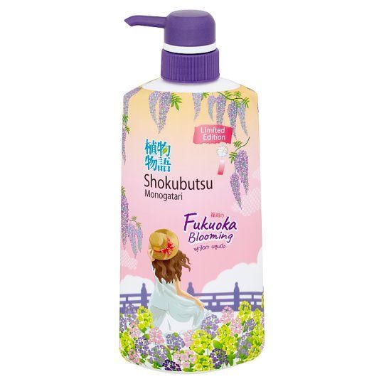 โชกุบุสซึ ครีมอาบน้ำ ฟุกุโอกะ 500มล SHOKUBUTSU FUKUOKA BLOOMING 500ML