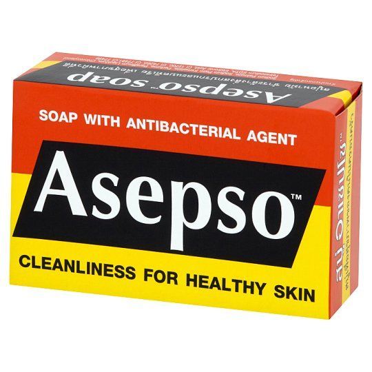 [สินค้าส่งด่วน] อาเซบโซสบู่กลาง 80ก. ASEPSO ANTIBACTERIAL SOAP 80G.