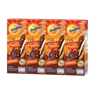 [สินค้าส่งด่วน] โอวัลตินUHTไฮไนน์มอลต์ช็อคโกแลต180มล แพ็ค 4 OVALTINE UHT CHOCOLATE 180 ML PACK 4