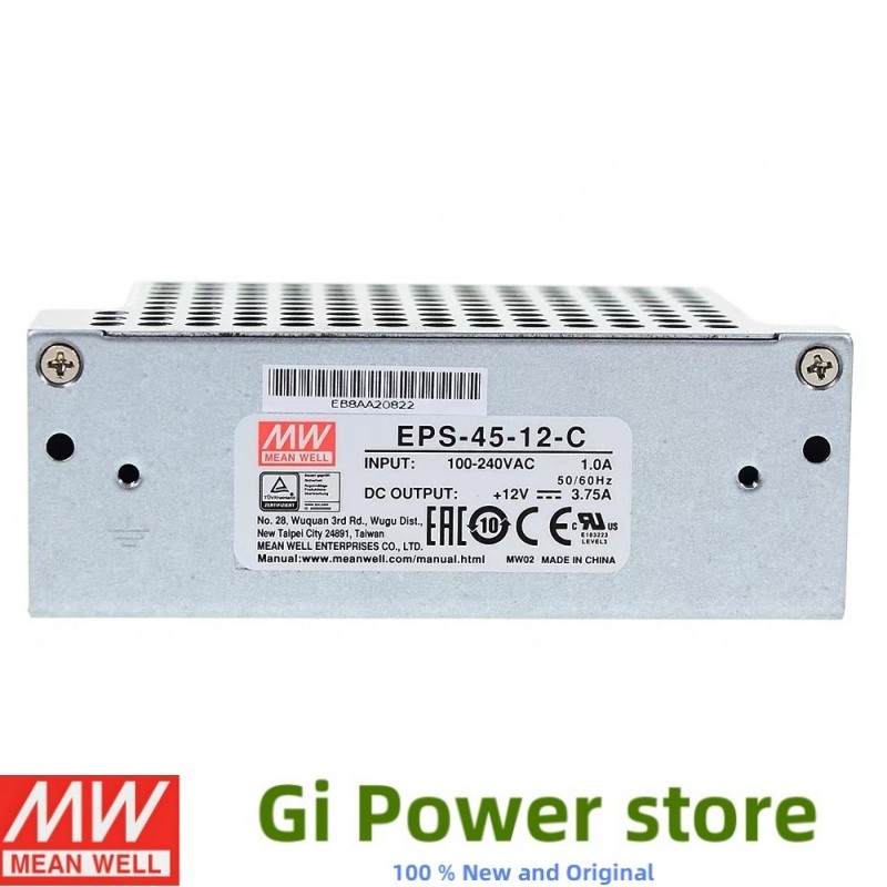 EPS-45 45W MeanWell EPS-45-5-C EPS-45-7.5-C EPS-45-24-C EPS-45-15-C 36V EPS-45-48-C ชนิดปิดล้อมแทน P