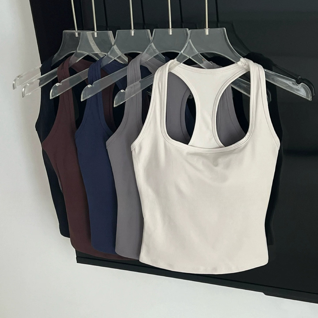 MAGIEYOGA(เบาะคงที่) สปอร์ตบรา H-shaped Beauty Back เสื้อกั๊กกันกระแทกวิ่งออกกําลังกาย