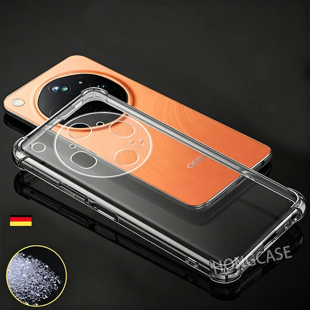 เคสโทรศัพท์สําหรับOppoค้นหาX9 Ultra X9S S Pro 4G 5G 2026 ClearปลอกกันกระแทกSoft TPUป้องกันปกหลัง