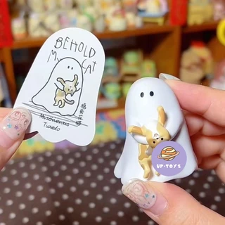 ★เล่นอินเทรนด์ของจักรวาล★ ของแท้พร้อมสต็อก 52TOYS Little Ghost Show You My Cat Cat Hidden Ghost Mystery Box Box Play One Box 9 ชิ้น