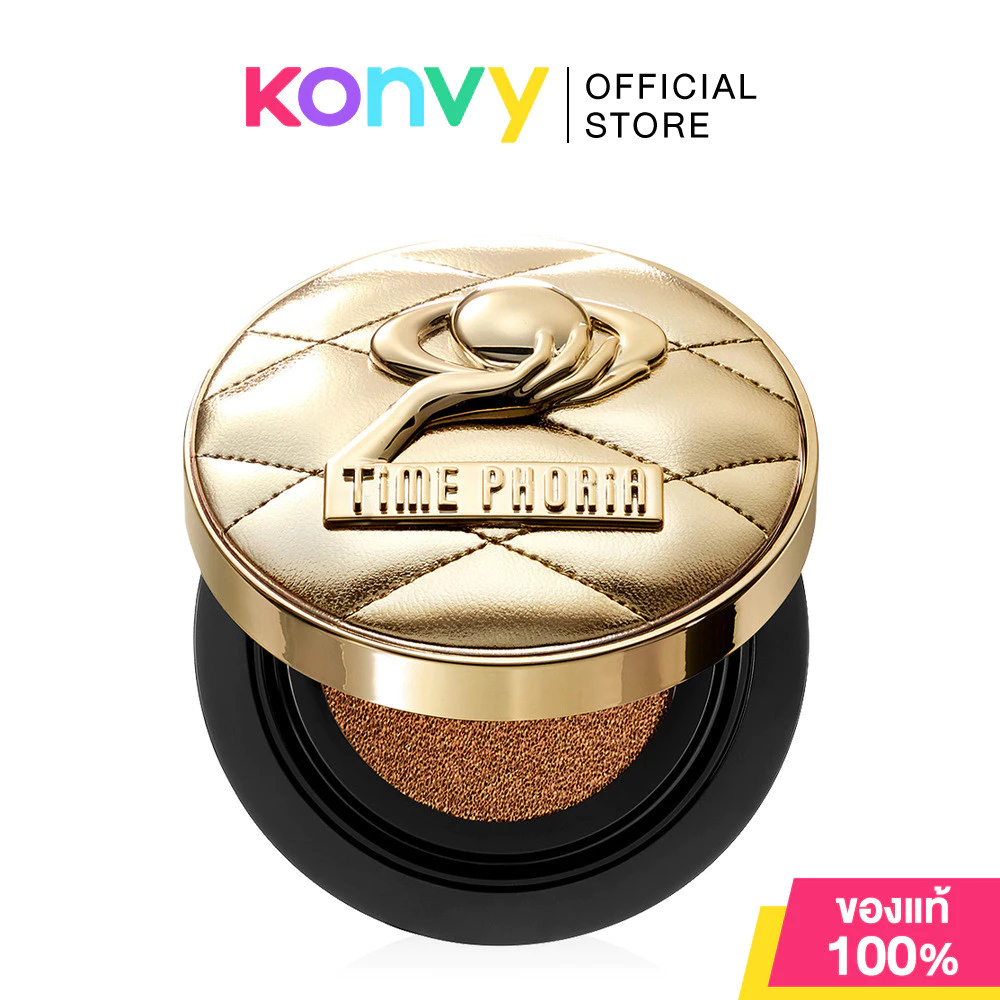 Time Phoria Timeless UTOPIA Glow Perfection Cushion 11g #00N Blanc คุชชั่นสูตรโกลว์ ไทม์ฟอเรีย มอบผิวเนียนสวย.