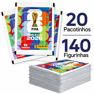 Figurinhas para Álbum Copa do Mundo 2026 - 5/10/20 Pacotes Colecionar Trocar Atacado