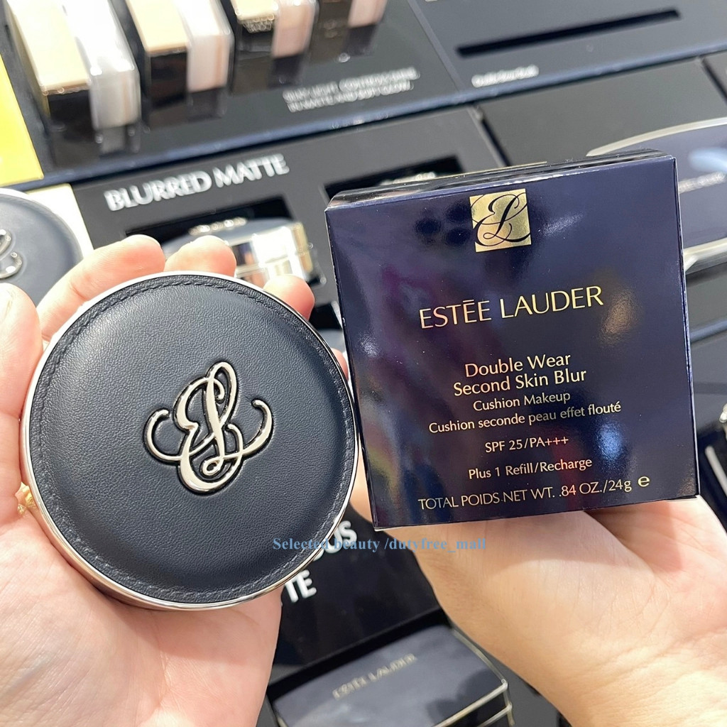 ESTEE LAUDER Double Wear Second Skin Blur Cushion SPF25/PA++&Refill(12g*2) (ฉลากไทย)