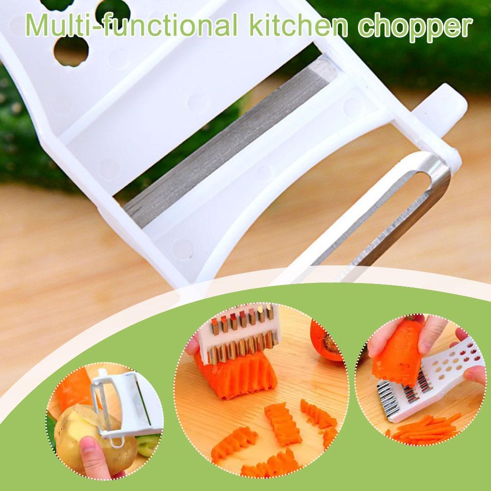 Multi-Functionผักผลไม้Peelerเครื่องขูดเครื่องตัดมือแครอทห้องครัวHome GadgetsแตงกวาI2v8