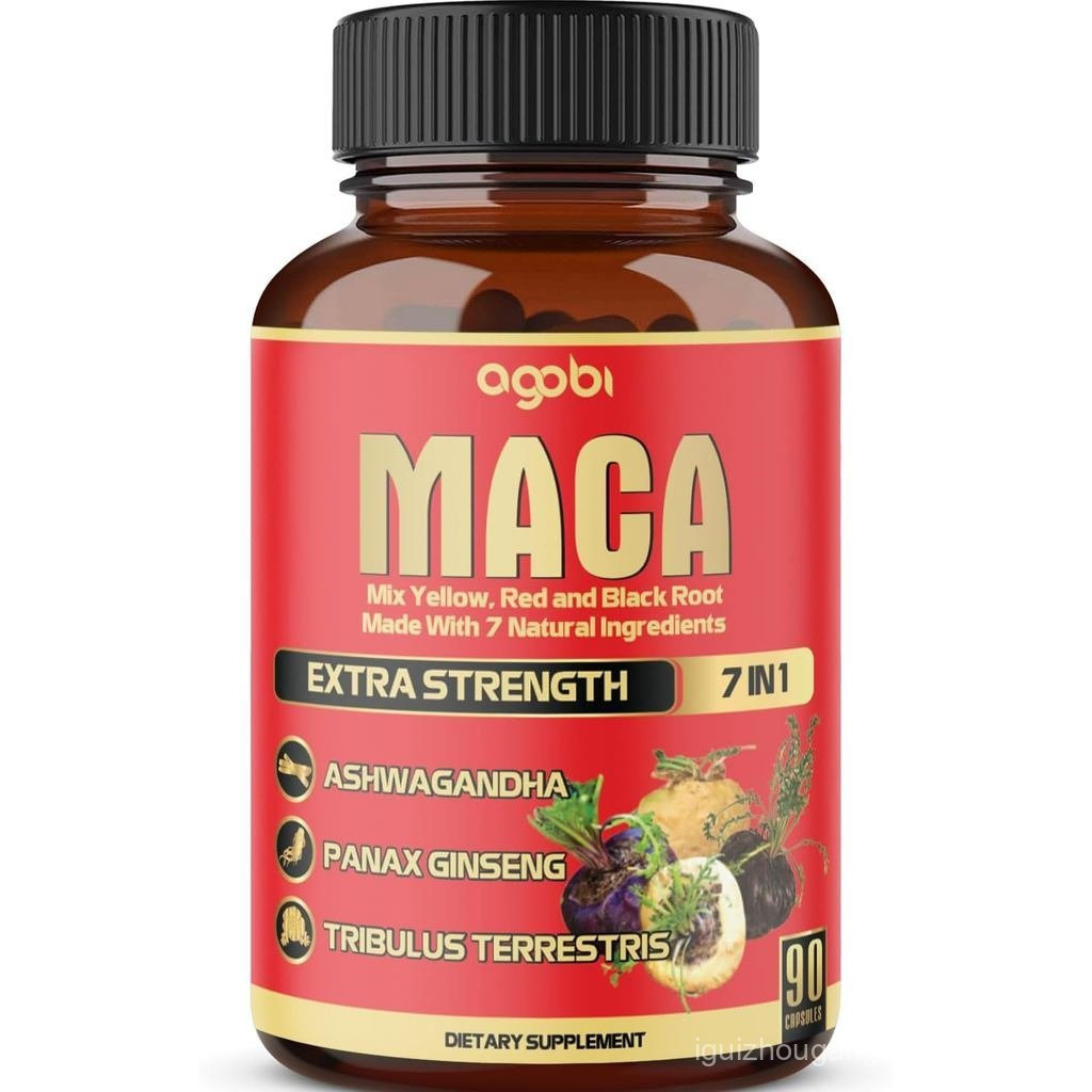 Maca Root Capsules-Support Natural Health-Enhance Energy-Improve Performance and Emotions-Enhance Bl