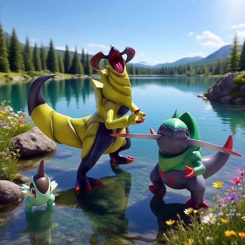 Pokémon Pokémon Double Axe Battle Dragon Figure [Exclusion Limited] Pokemon Tomahawk Dragon Haxorus 