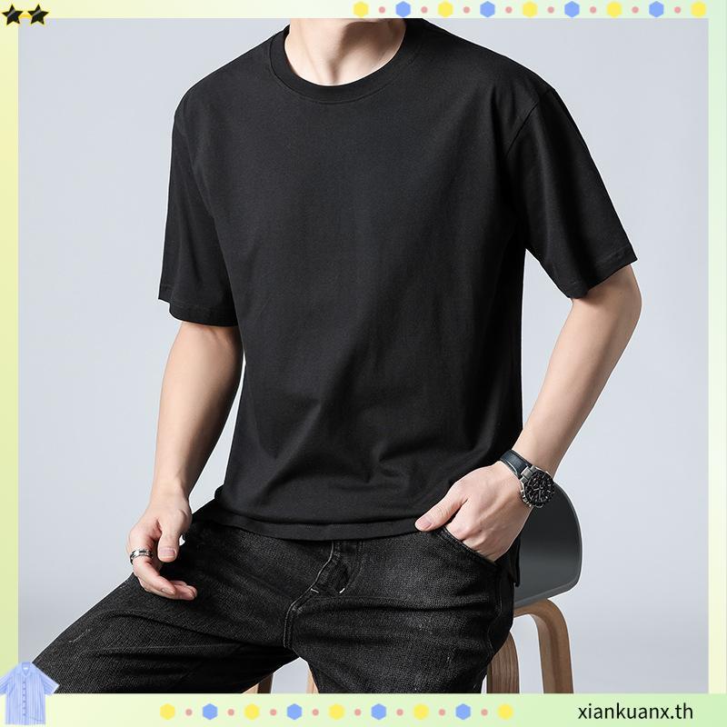 era-won เสื้อยืด Oversize T-Shirt สี Light Blue (คอชั้นเดียว)
