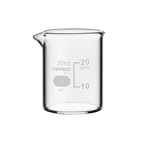 HARIO 20ml Beaker with Measuring Scale B-20-SCI