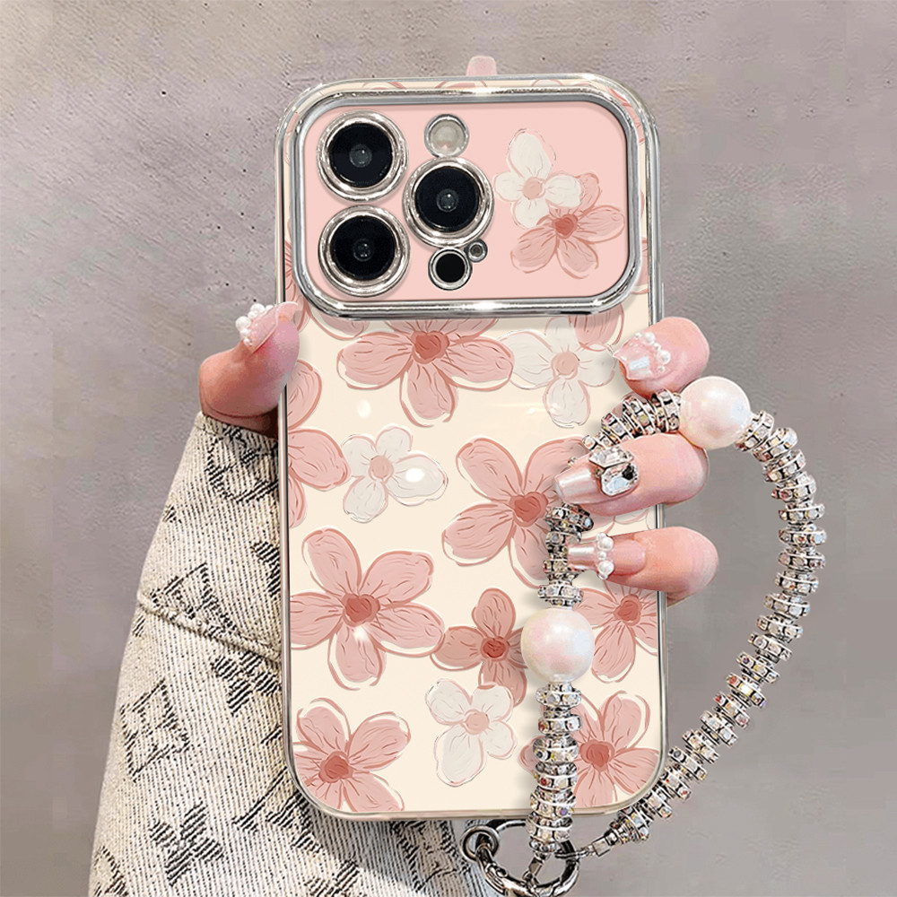 HP [เคส+สร้อยข้อมือ]เคสสําหรับOppo A55 A58 A7 RENO4/5/6/7/8T A57 A77 A11 A5SA74A95A78A58A1A9 A35 A54
