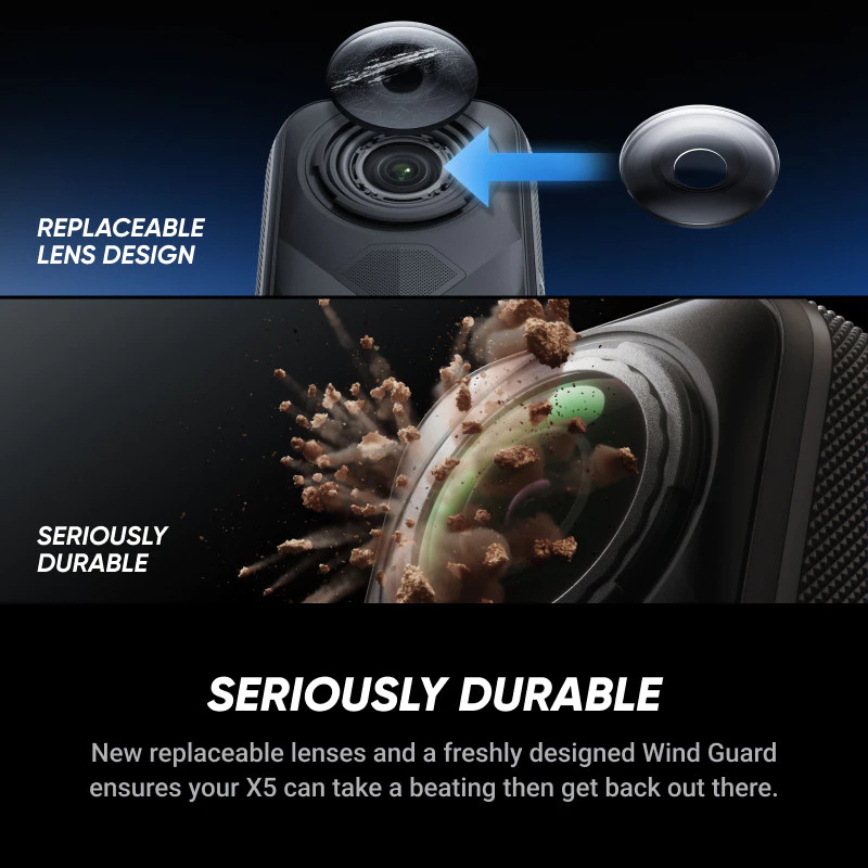 Insta360 X5 8K Pocket 360 Action Camera thumbnail 9