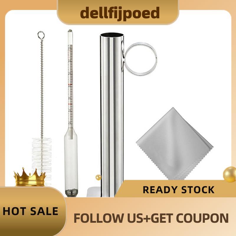 dellfijpoedMaple Syrup Hydrometer Kit Hydrometer สําหรับ Maple Syrup อุปกรณ์