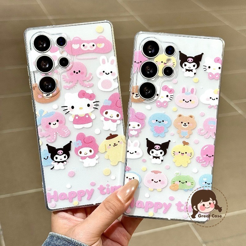 การ์ตูน Kitty เคสโทรศัพท์สําหรับRealme 16 15X 15T 15 14T 14 14X 13 + 13 12 12X 11 11X 10 9i 9 8s 8i 