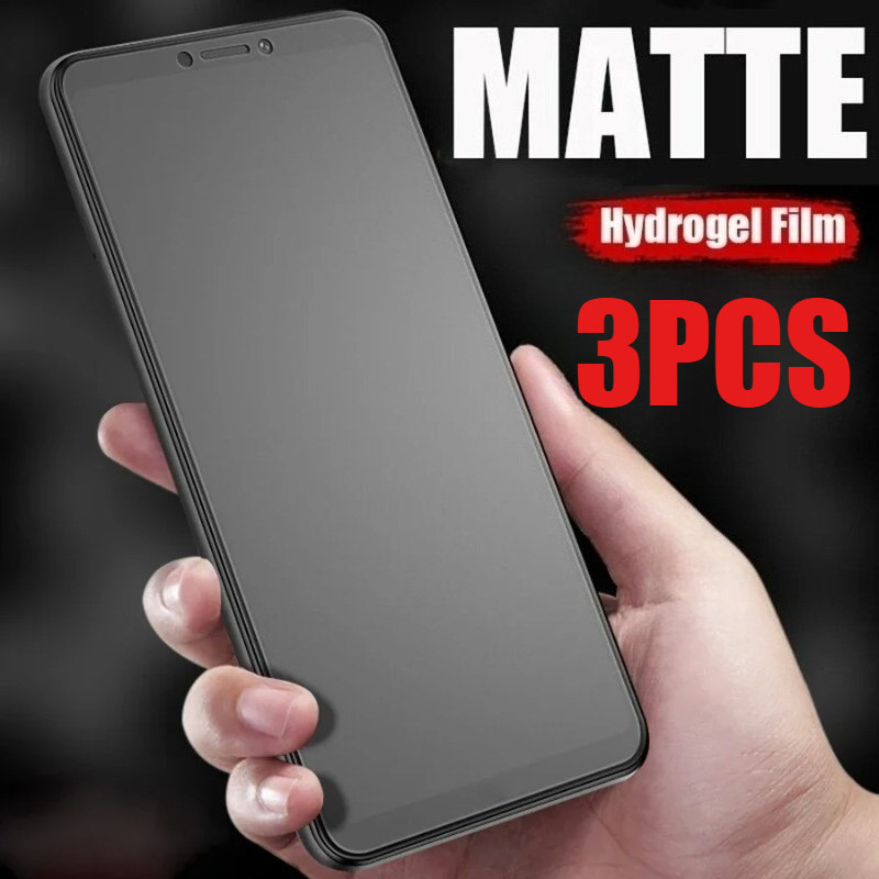 3Pcs Full Cover Screen Protector HD Soft Film สําหรับ iQOO 3 5 7 8 9 10 11 12 13 15 15R U1 U3 U3x U5