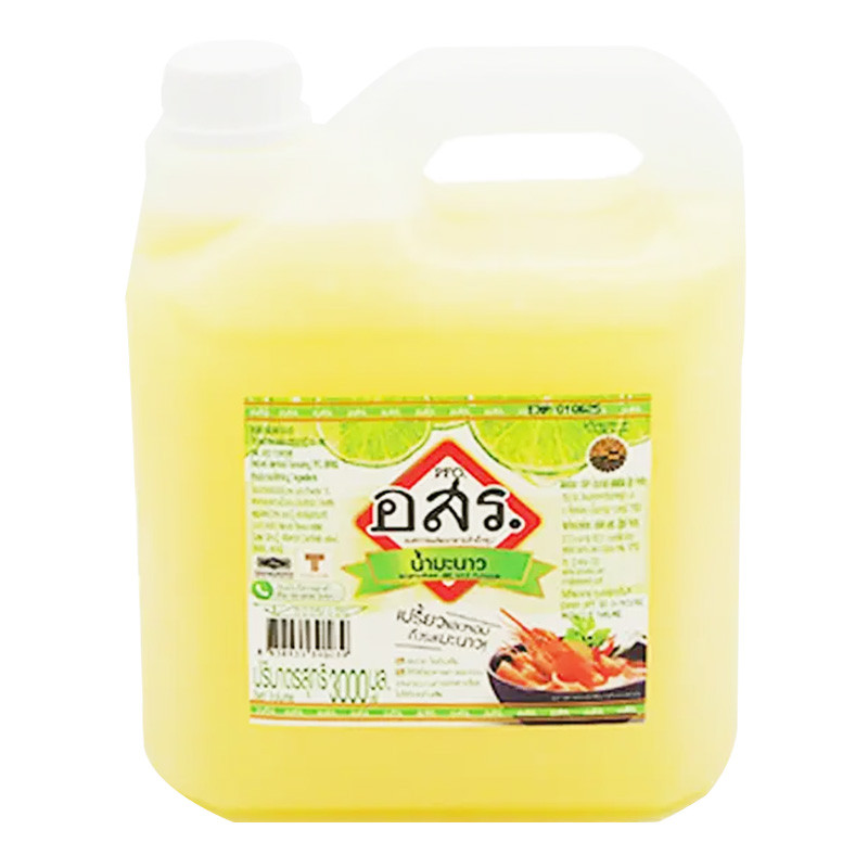 อสร. น้ำมะนาว 55% 3 ล. (AORSORROR Lime Juice 55% 3 l)