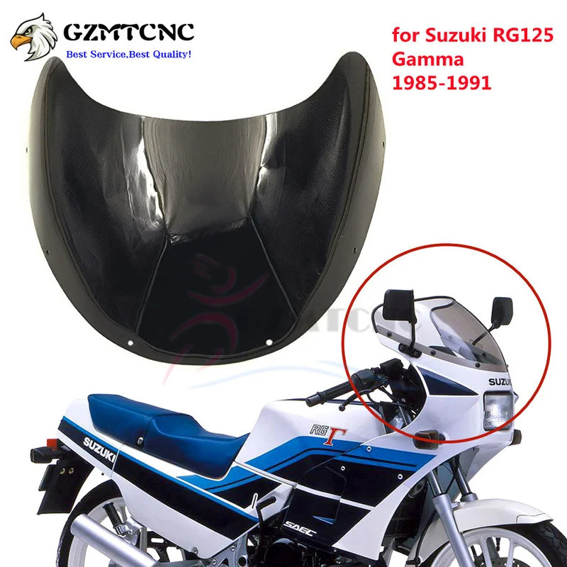 LY ที่บังแดดรถยนต์สำหรับ Suzuki RG 125 1985-1991 RG125, กระจกบังลมเหมาะสำหรับ Suzuki RG