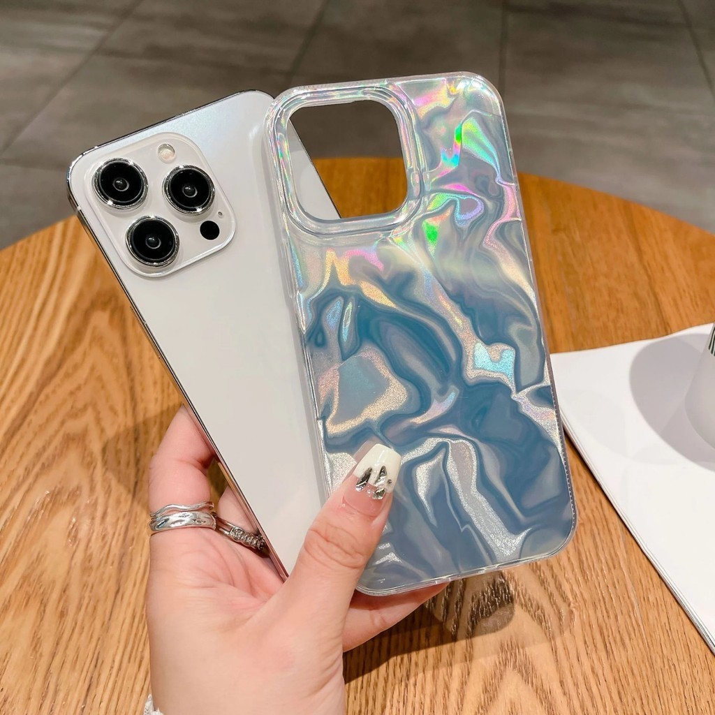 BCL168 - HOLOGRAM GRADIENT CASE สําหรับ VIVO Y11D Y05 2026 Y31D Y31D PRO