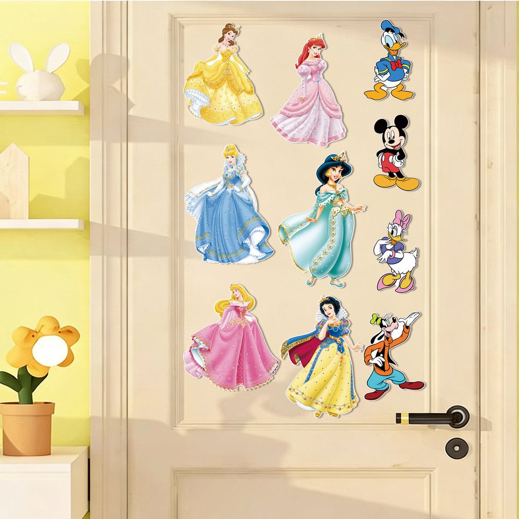 2026 สินค้าใหม่ Disney Cruise Wheel Door Stickers Small Gifts Magnetic Stickers Cartoon Decorational