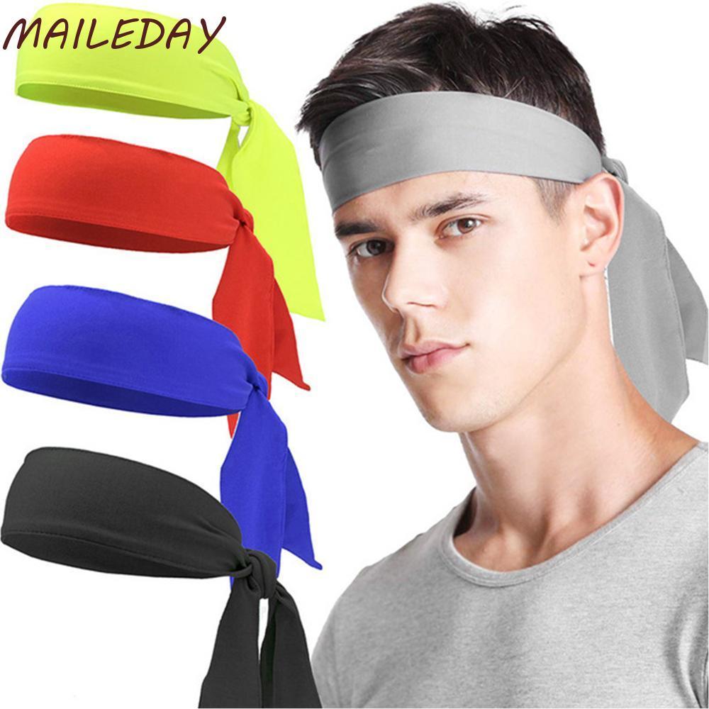 MAILE Pirate Headbands Tennis Fitness Accessories Outdoor Headwear Jogging Sport Sweatband
