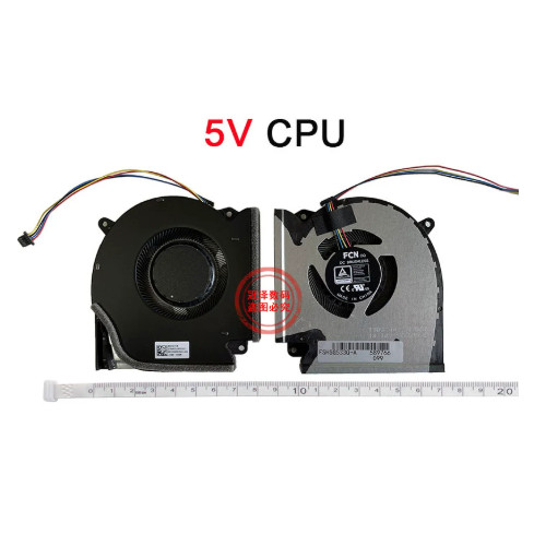สําหรับพัดลม CPU Cooling ASUS G15 G513 G513QR G513QY G533 G533Q G533Z 5V Mla8
