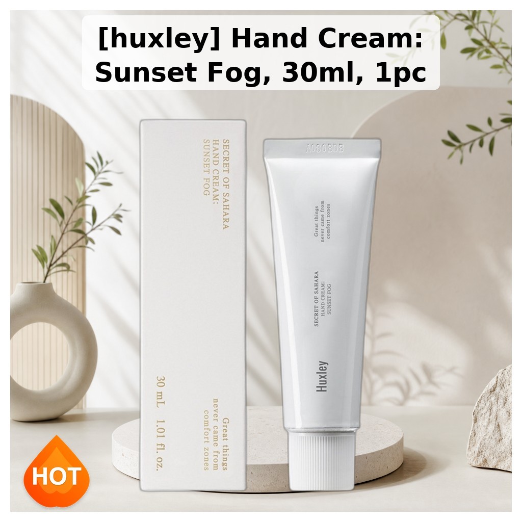 [huxley] Hand Cream: Sunset Fog, 30ml, 1pc / Korean Hand Cream / Soft & Smooth / ของแท้ 100% by Kore