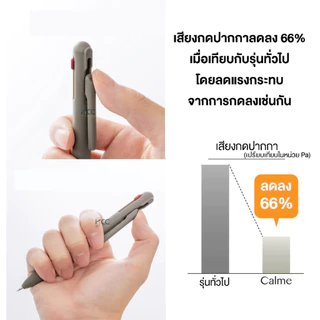 ปากกา ปากกาลูกลื่น Calme ด้ามกด 3 ระบบ Pentel หัว 0.35mm. / 0.5mm. เปลี่ยนไส้ได้ (จำนวน1ด้าม)