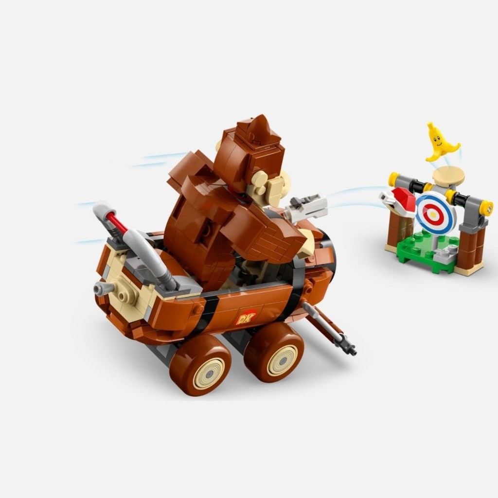 รับประกัน LEGO LEGO 72033 Super Mario Series Donkey Kong Kart Building Block ของเล่น 005