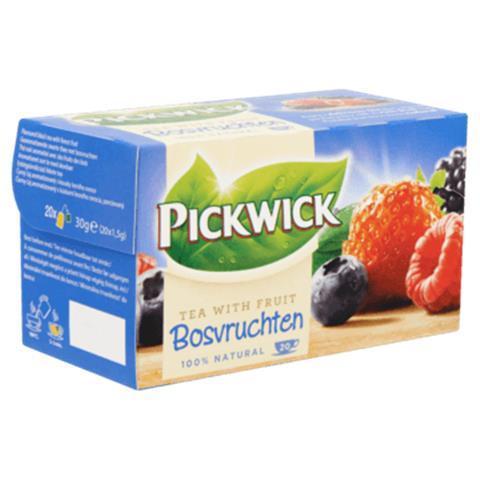 2025 สินค้าใหม่นําเข้าจากเนเธอร์แลนด์ pickwick Forest Fruit Tea (Blackberry Blueberry Raspberry Stra